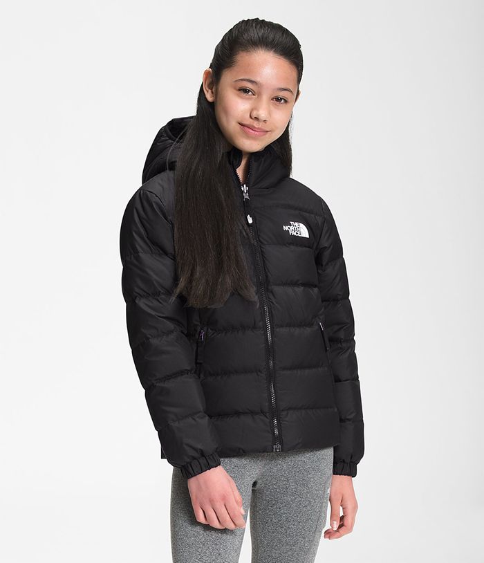 The North Face Jas Meisjes Hyalite Down BJIW39410 - Zwart